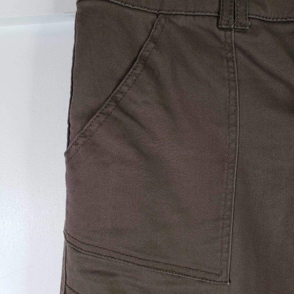 Democracy "Ab" Technology Cargo Pants Women's Size 6 Canvas Stretch 90s - Picture 5 of 8